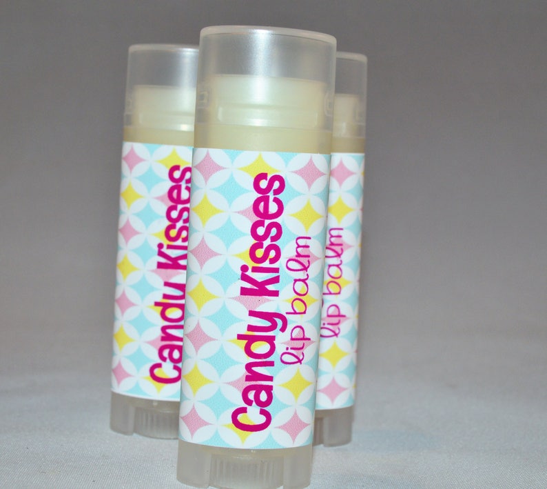 Candy Kisses Flavored Lip Balm Candy Kisses Flavored Lip Etsy