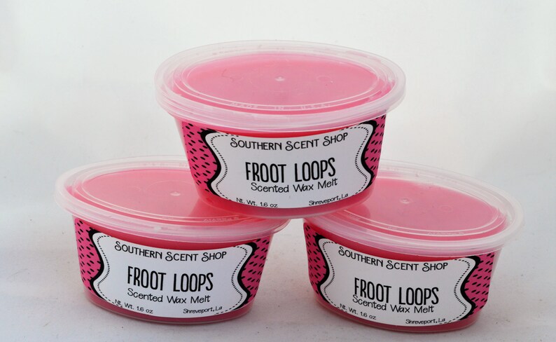 Fruity Wax Tart Strongly Scented Wax Melts Wax Melts Froot Loops Wax Melt Parasoy Wax Melt Oval Scent Shot