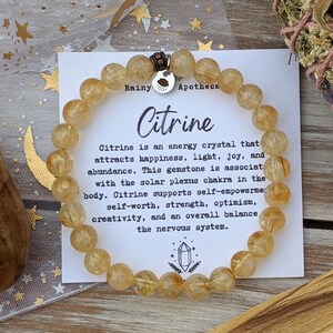 Citrine 2025 bracelet etsy