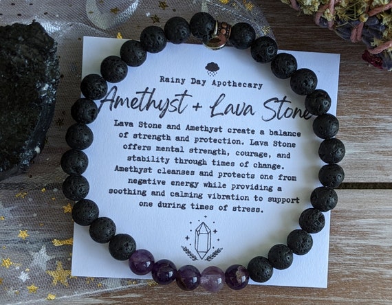 Strength stone bracelet deals
