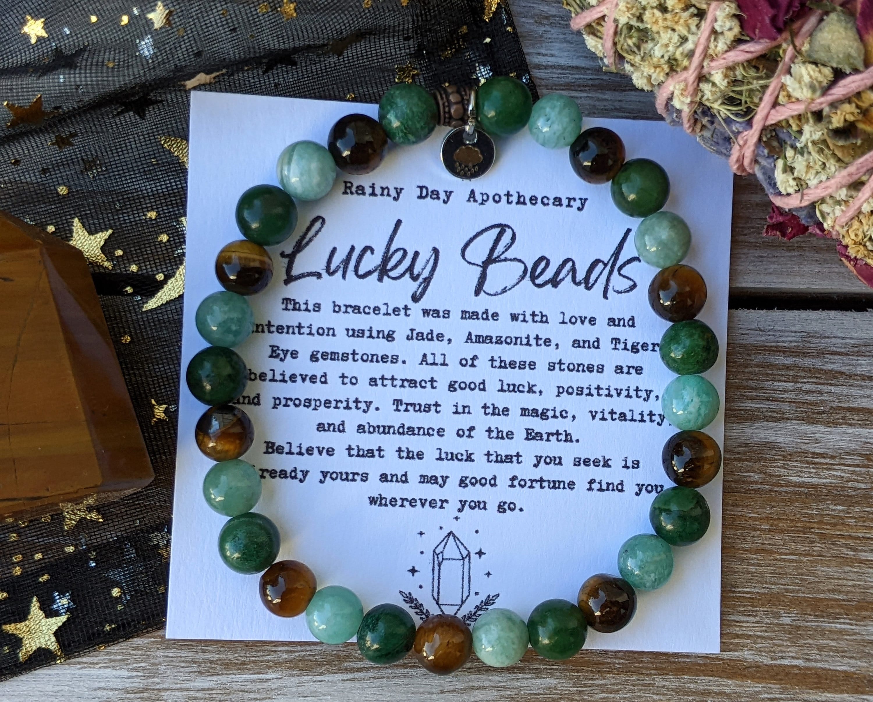 Good luck clearance beads bracelet