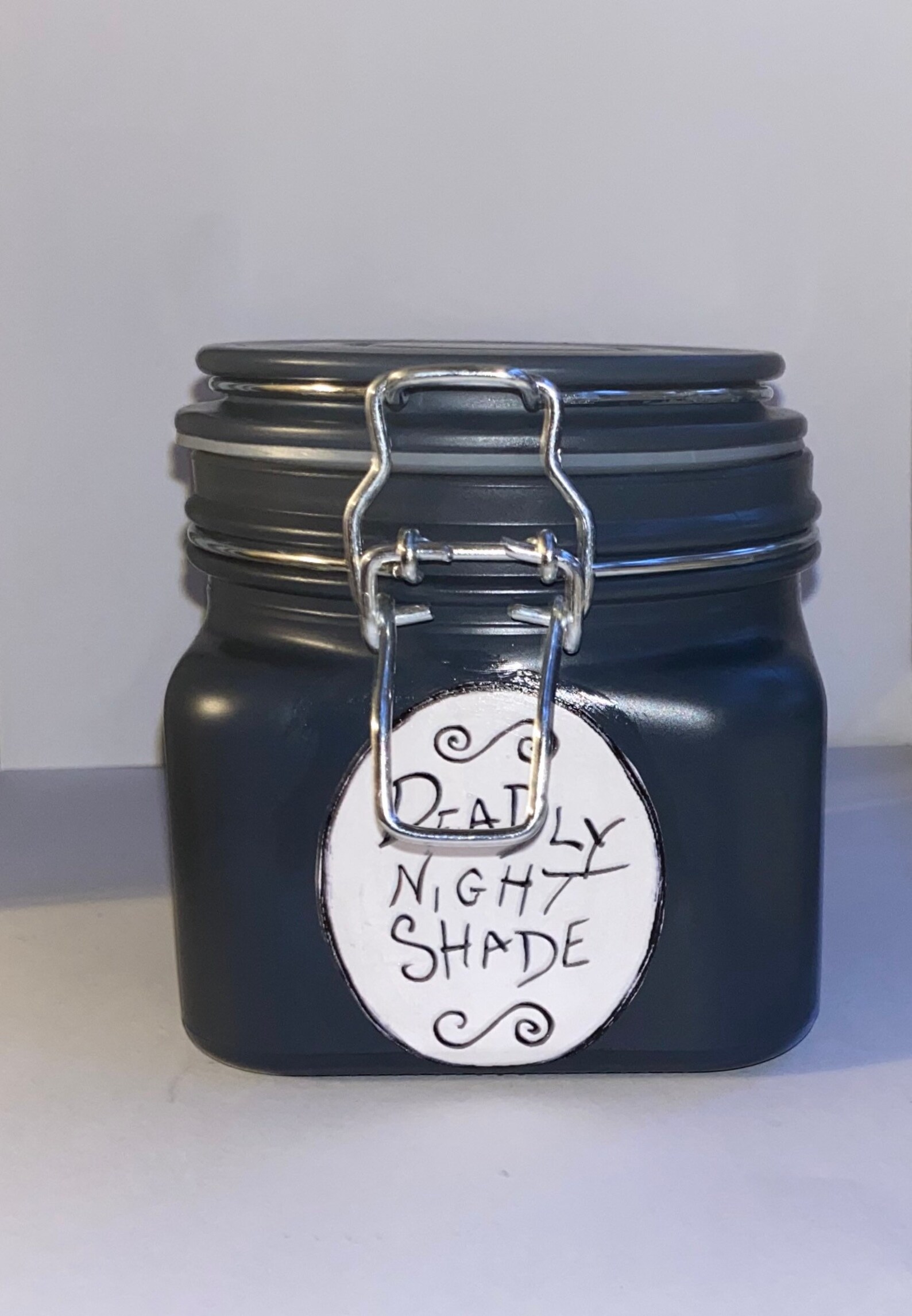 Disney The Nightmare Before Christmas Deadly Nightshade Jar | Etsy