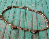 Delicate anklet glass beads stretchable