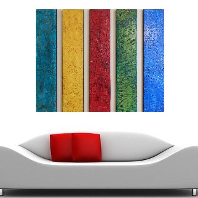 Wood Wall Sculpture Texture Paintings Large Abstract Painting
