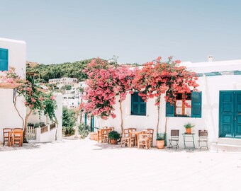 Greece Photo Print Beach Greece wall art, digital wall art, digital fine art, art photography, greece lover gift, doorway