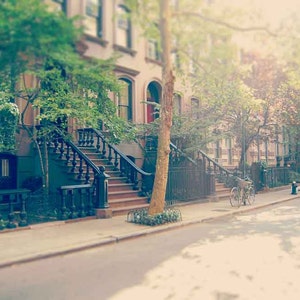 New York City Photography, West Village, Perry Street, Sex and the City, Carrie Bradshaw, New York City Photo, Large Wall Art, Art Print