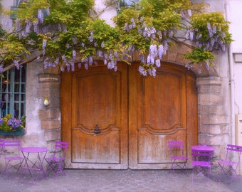 Paris Photography - Fine Art Photography - Paris Decor - Paris Wall Print - Paris Art Print - Paris Wall Decor - Wisteria - Spring in Paris