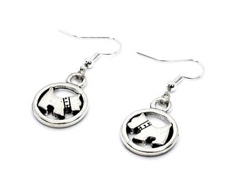 Sterling Silver Scottie Dog Earrings, Pet Lover Gift