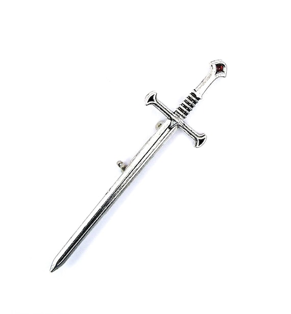 Sword with Red Rhinestones