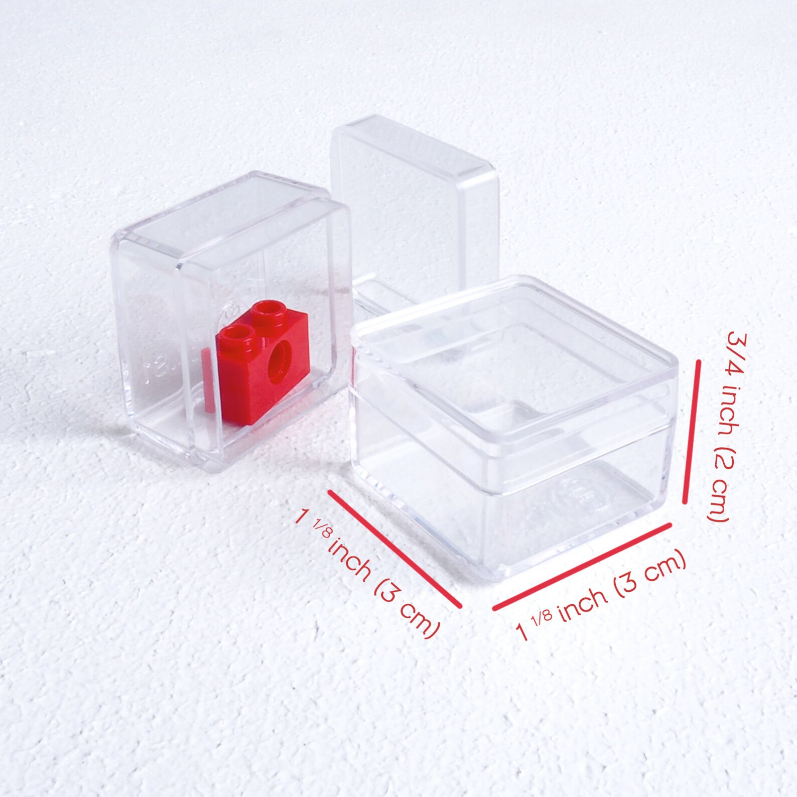 60 Square Premium Crystal Clear Hard Plastic 60 Mil Boxes Etsy UK