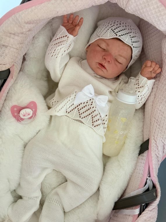 Ready Now! Fake Baby Life Like Real Looking Girl Indra Realism