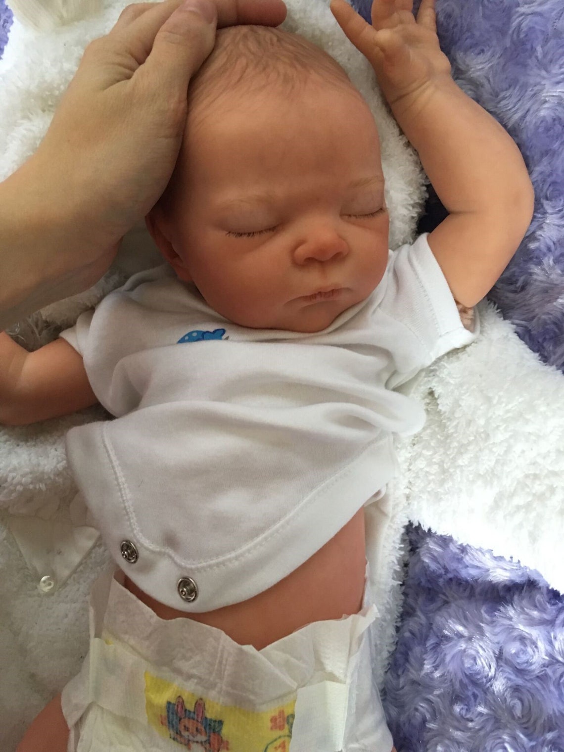 Reborn Fake Baby life like real looking denise hall realism Etsy