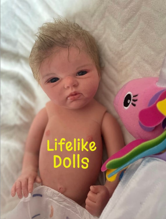 Pinky Reborn Reborn Baby Dolls, 20 Inch Realistic Sleeping Doll Silicone  Reborn Toddler Doll Weighted Handmade Doll Gift Set