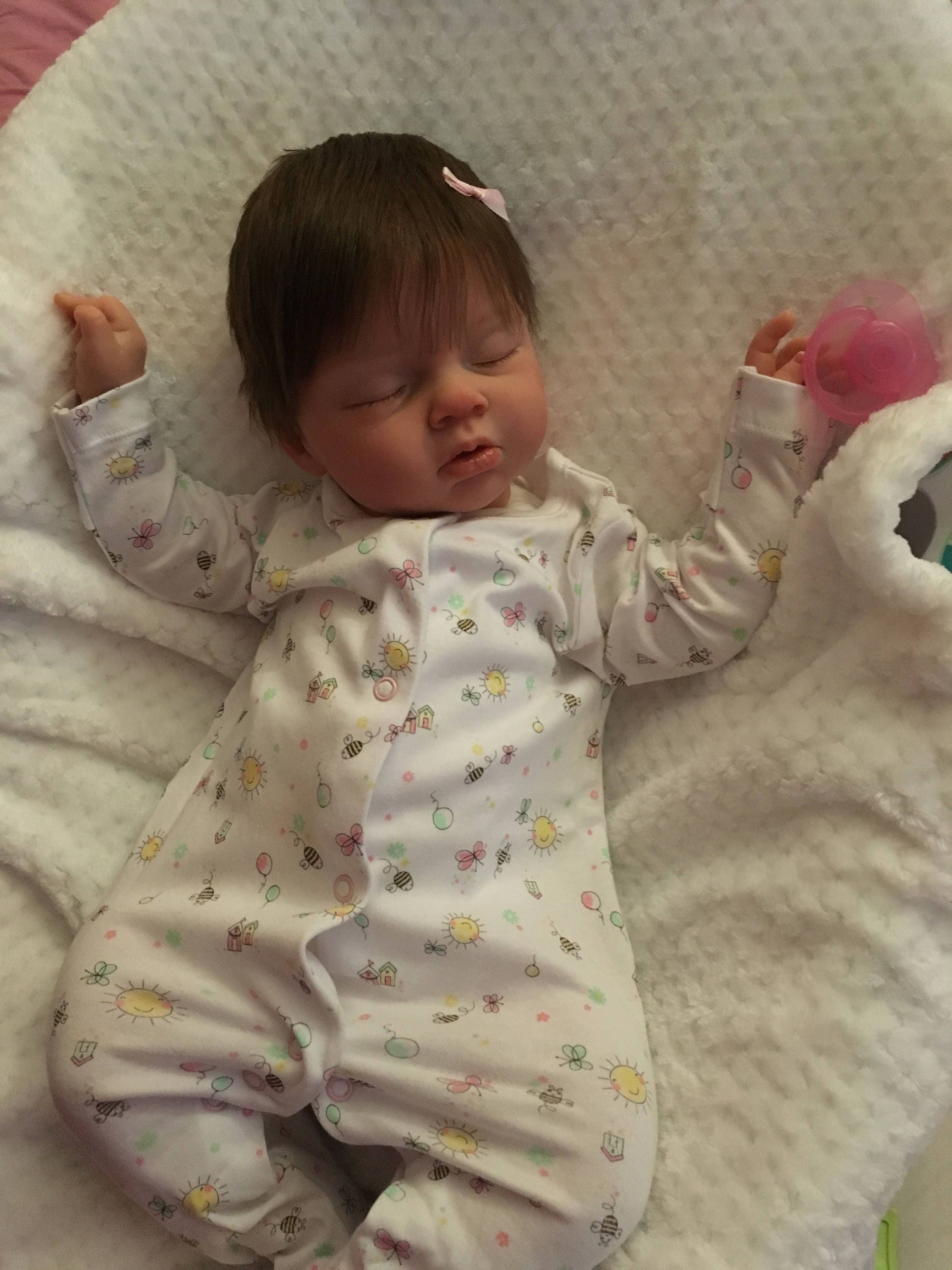 Reborn Fake Baby life like real looking realism silicone vinyl Etsy