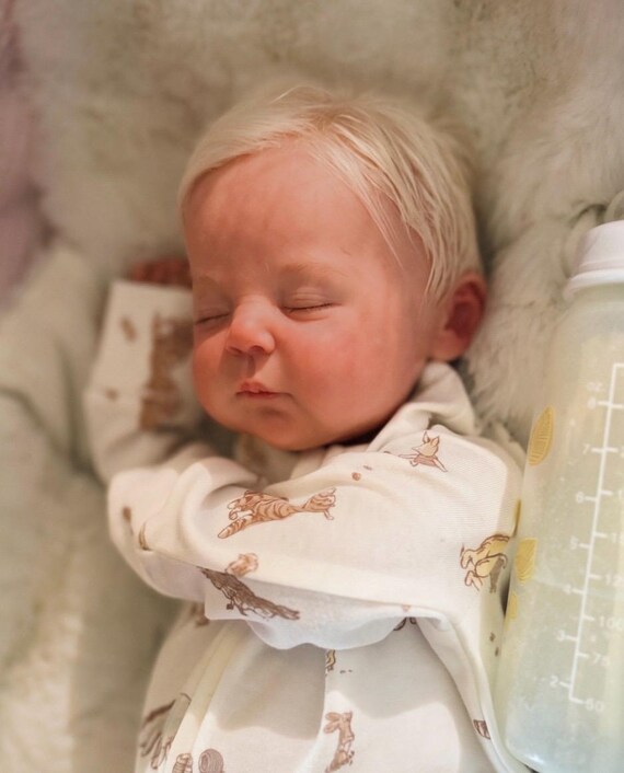 Lifelike Doll Newborn Sleeping Baby "Josie Ping Lau" Realistic Reborn Beauty