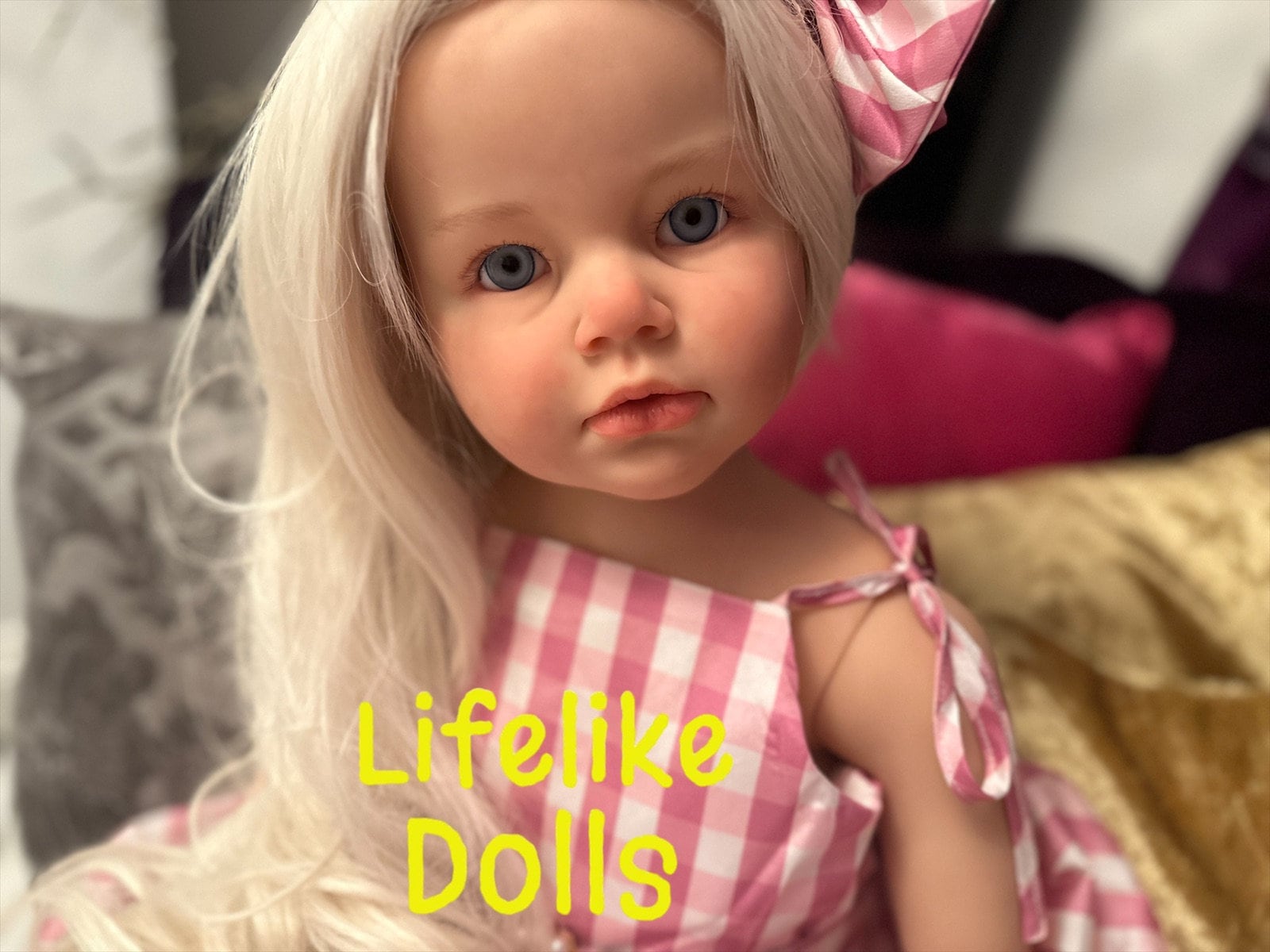 Quiet Moments Bella Rose Hand-Painted Reborn Baby Doll With Hand-Applied  Eyelashes And Hand-Rooted Mohair And Comes With A 7-Piece Tailored Ensemble