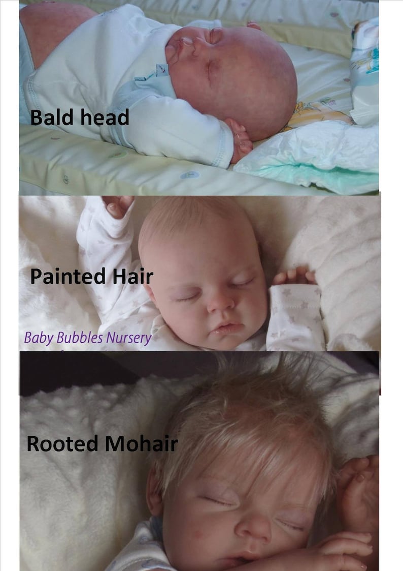 Personalised Custom Reborn Fake Baby Lifelike Doll Real Looking , Soft Vinyl Realistic Child image 5