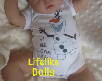 Personalised Custom Reborn Fake Baby " Lifelike Doll "Real Looking , Soft Vinyl Realistic Child