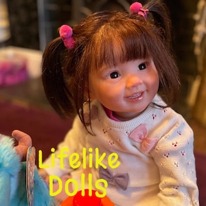 CUSTOM ORDER Reborn Toddler Doll Baby Girl Julie Cammi by Ping 