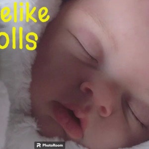 Personalised Custom Reborn Fake Baby " Lifelike Doll "Real Looking , Soft Vinyl Realistic Child