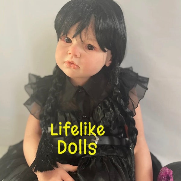 Wednesday Addams Doll for Girls - Etsy