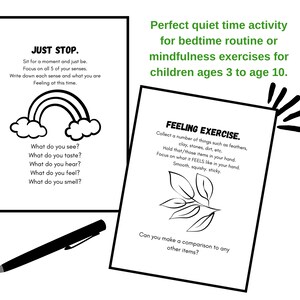 Printable Mindfulness Exercise Mindfulness Coloring Pages Social Emotional Development Activity Printable Self Regulation Exercises image 4