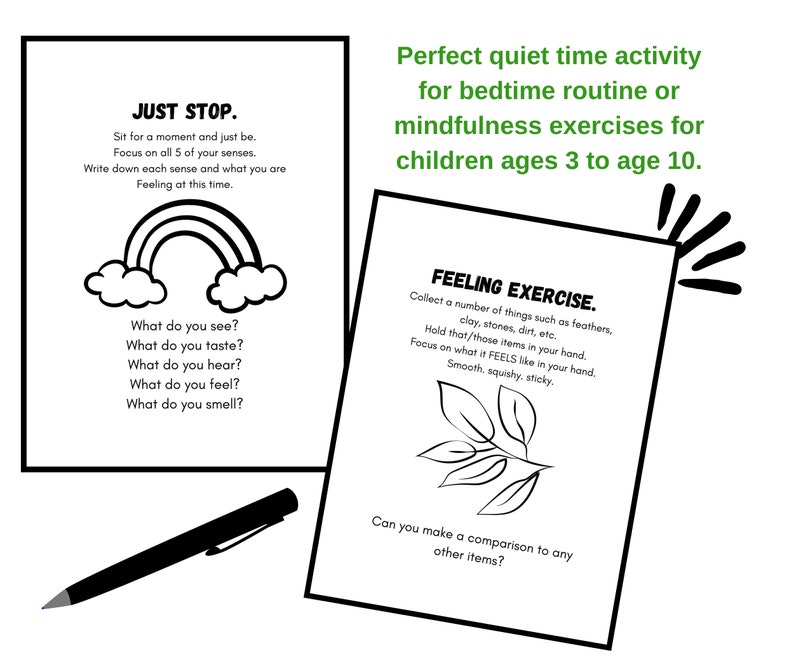 Printable Mindfulness Exercise Mindfulness Coloring Pages Social Emotional Development Activity Printable Self Regulation Exercises image 4