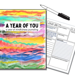 Printable Self Discovery Journal 365 Pages of Self Discovery - Etsy