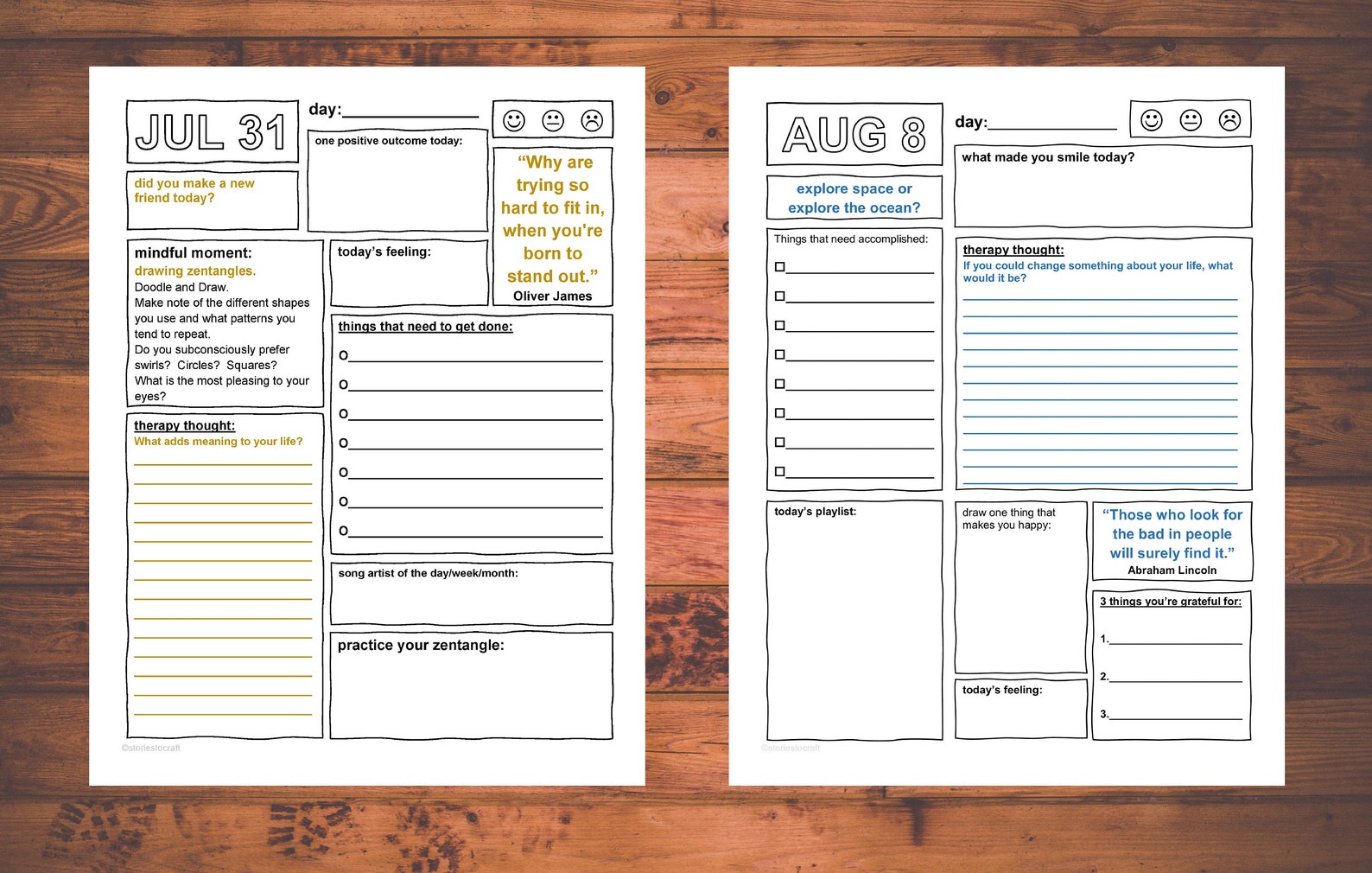 Printable Self Discovery Journal 365 Pages of Self Discovery | Etsy