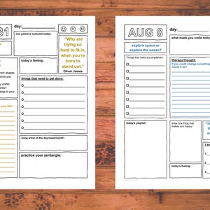 Printable Self Discovery Journal 365 Pages of Self Discovery - Etsy