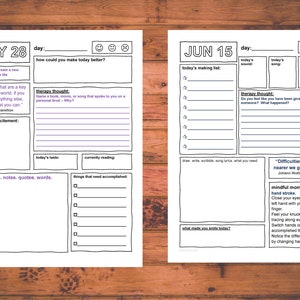 Printable Self Discovery Journal 365 Pages of Self Discovery - Etsy