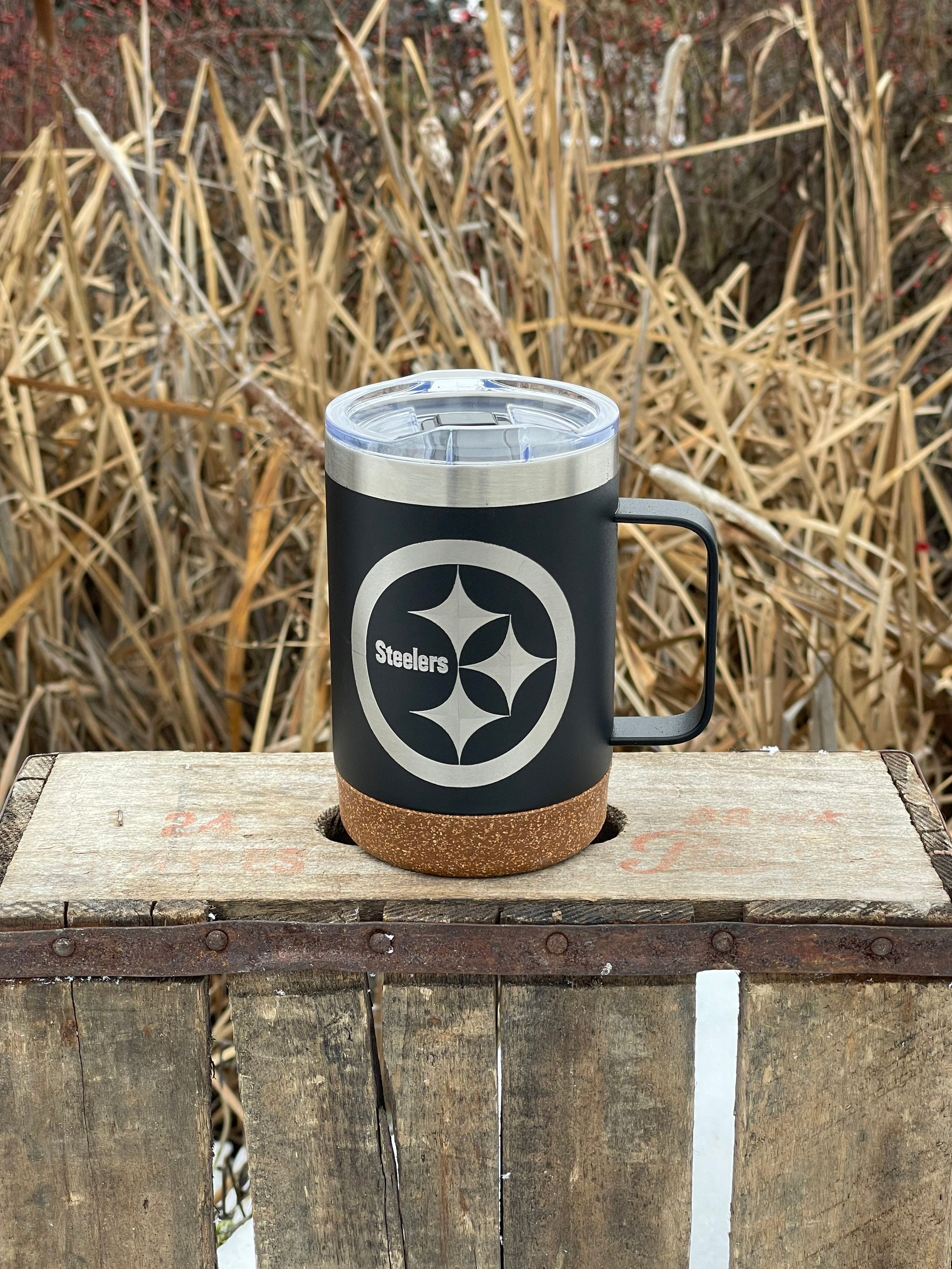 Pittsburgh Steelers 22oz. The Rowdy Tailgater Tumbler