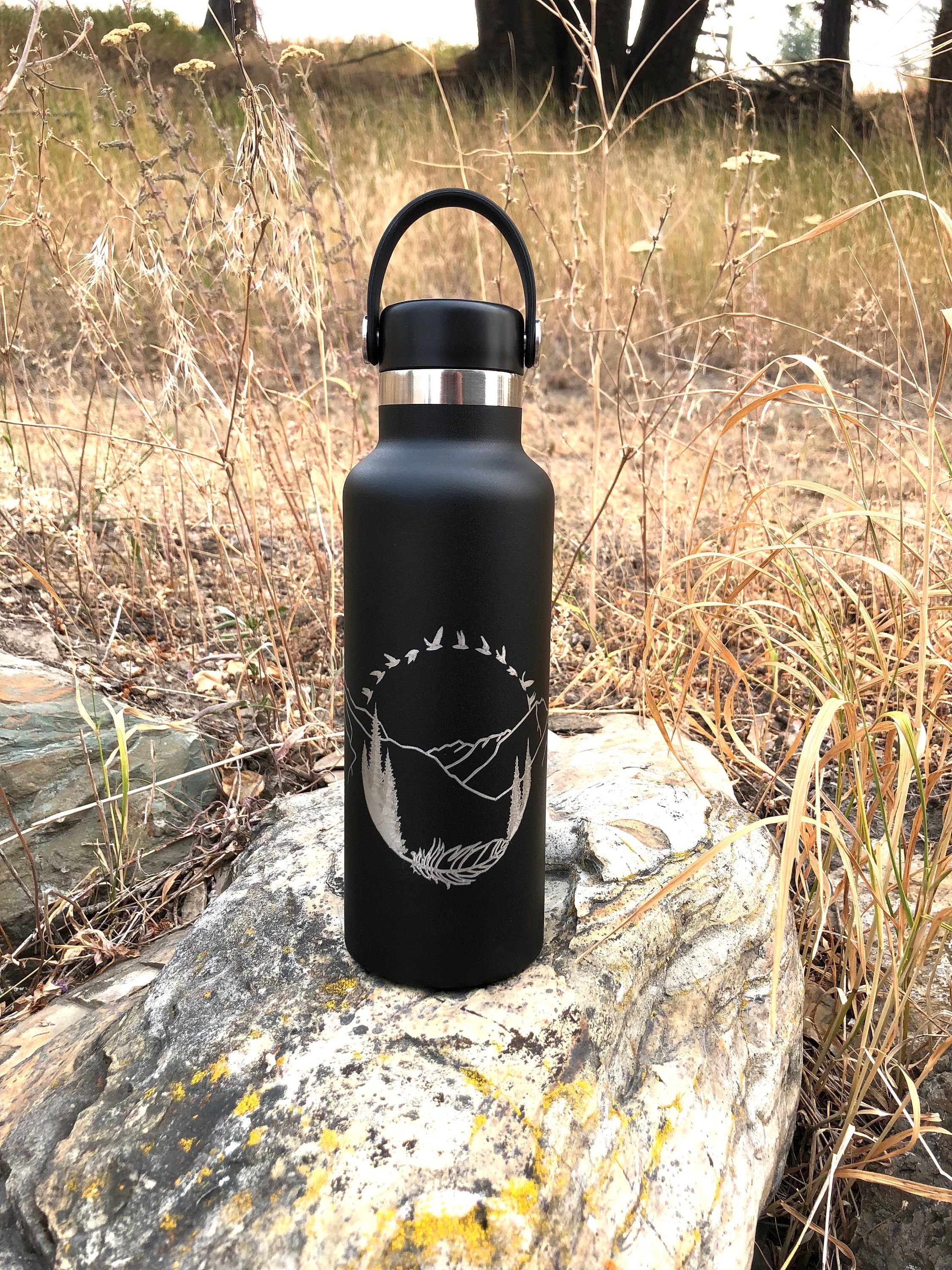 Personalized Personalized Hydro Flask 24 oz Standard Mouth Bottle