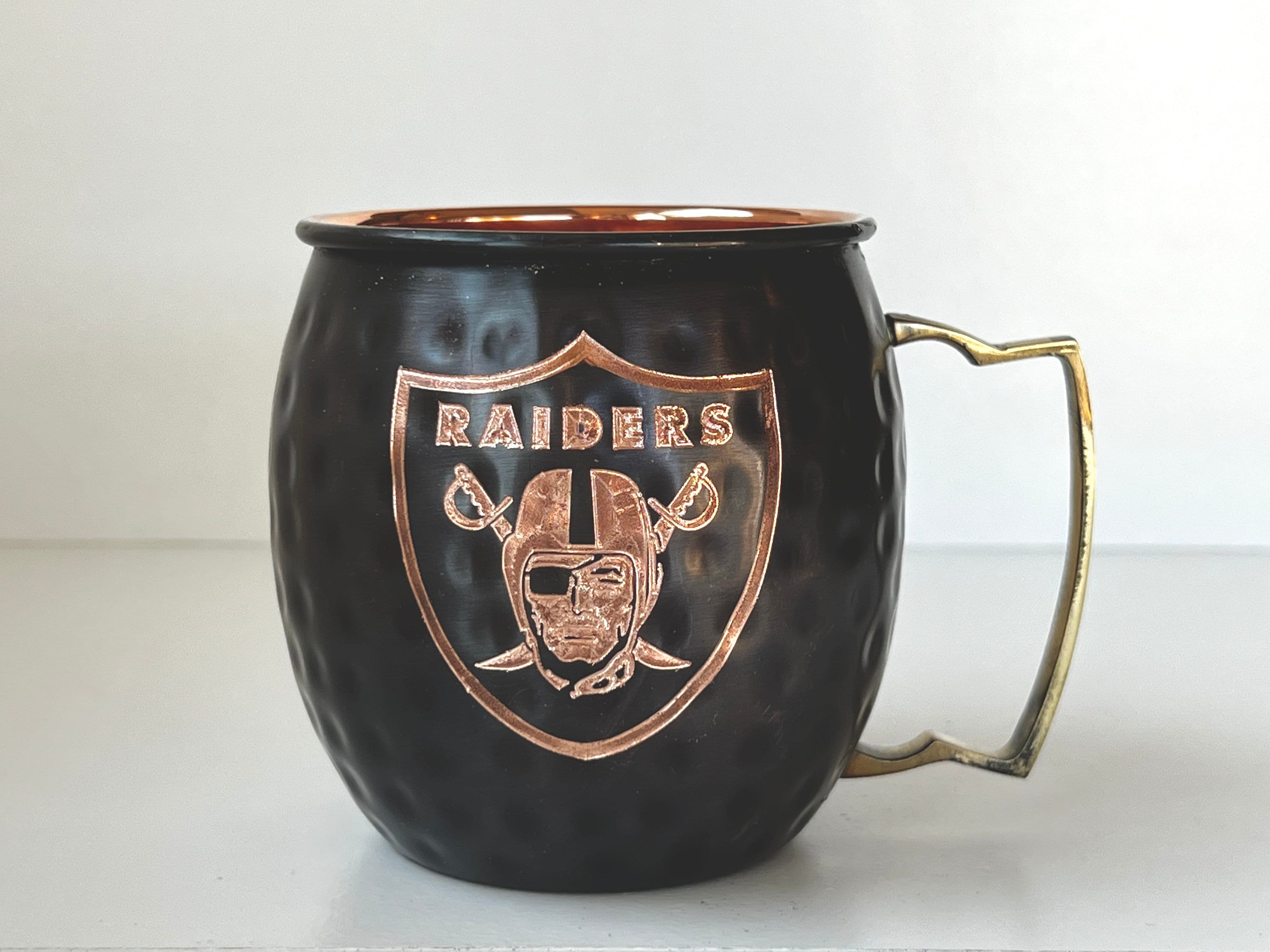 Las Vegas Raiders 16oz. Etched Cafe Mug