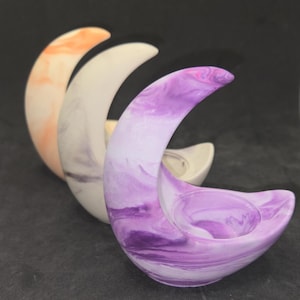 Crescent Moon Tealight Candle Holder