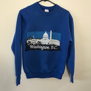 Vintage Washington D.C. sweater crew neck White House mens medium