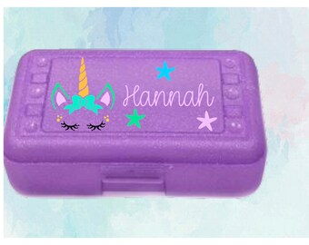Girls Pencil Box Etsy