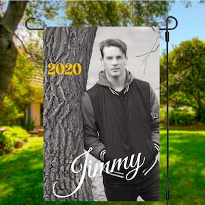 PERSONALIZED Photo GRADUATION FLAG, Class Of 2023Graduation Party Flag, Outdoor Flag, Party Flag, Graduation Decorations