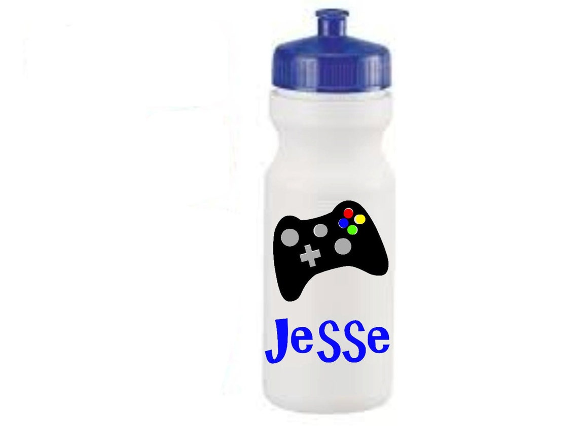 Children's Video Game Controller Sport Water Bottles Etsy
