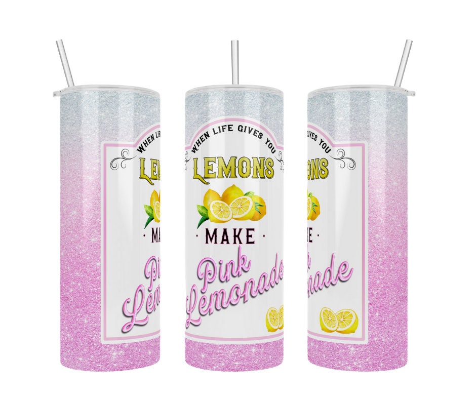 PERSONALIZED SUMMER TUMBLER Lemonade Tumbler Design Etsy