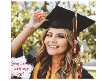Memorial Photo Graduation Charm: Keepsake Gift for Graduate