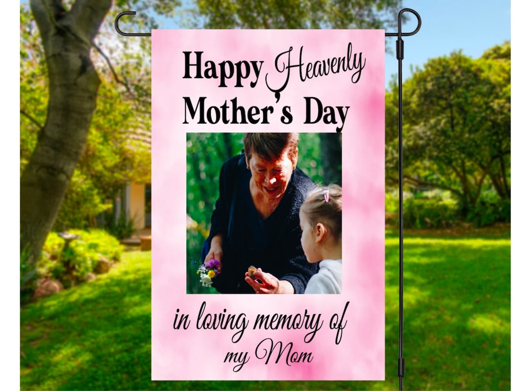MOTHER'S DAY MEMORIAL Flag, in Loving Memory of Mom Flag, Memorial ...