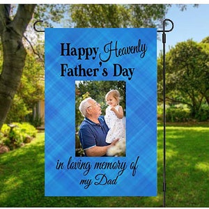 FATHER’S DAY MEMORIAL flag,  In Loving Memory of Dad Flag, Memorial Father’s Day , Dad memorial flag, Remembrance gifts for Dad, For Grandpa