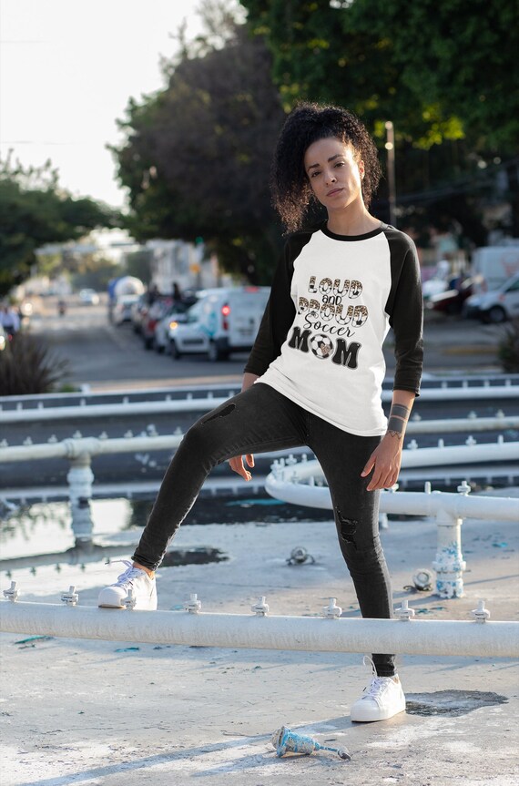 SOCCER MOM JERSEY Style Long Sleeves Shirt Soccer Mom Gift Etsy