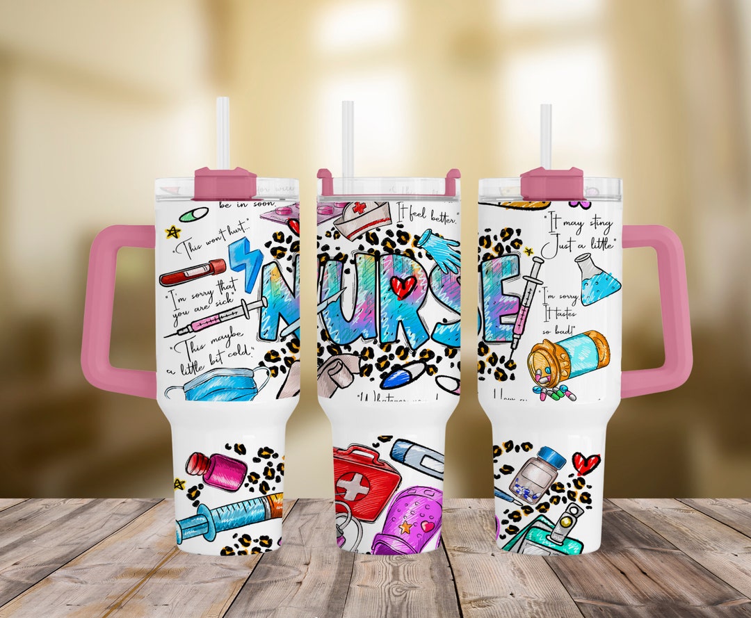 Nurse Tumblers for Nurse 40 Oz Tumbler for Nurse Gifts for Graduation