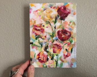 Light Flowers Canvas Print