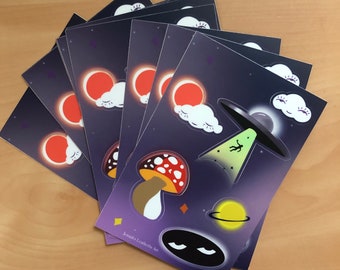 Space Sticker Sheet