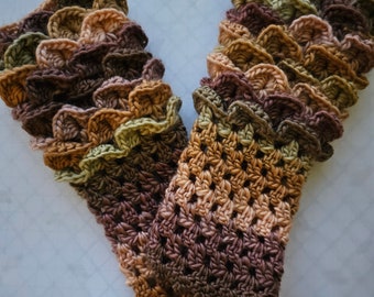 Dragon scale fingerless gloves, dragon scale mitts, mermaid gloves, crocodile gloves, fingless gloves, dragonscale gloves