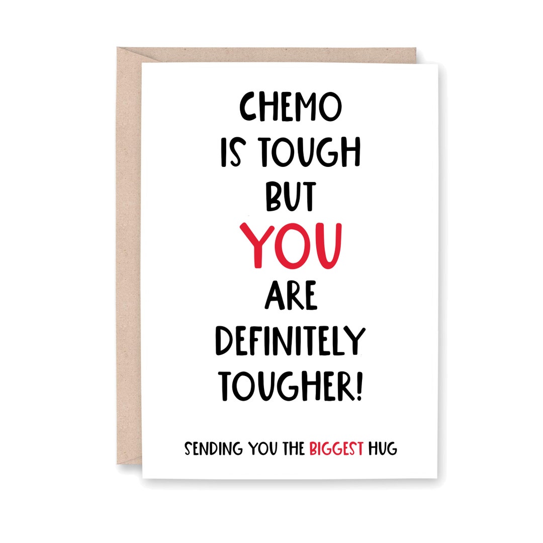 T-shirt Femme 'Chemo Is Tough But I Am Tougher' - Col V - Message De Soutien Cancer - Pour Patientes En Traitement