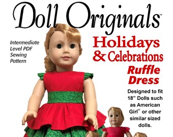Holidays & Celebrations Ruffle Dress